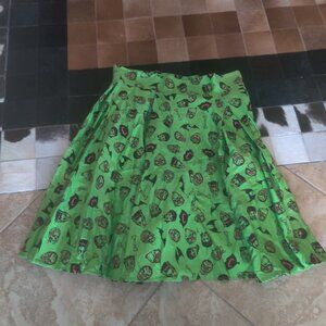 Pinup Couture Deadly Dames monster skirt size 4x new (fits 2x)
